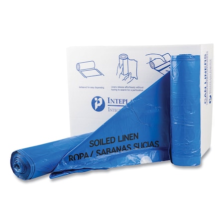 Integrated Bagging Systems 30 gal Trash Bags, 30.5 in x 40 in, Super Heavy-Duty, 1 Mil, Blue, 200 PK DTH3040B